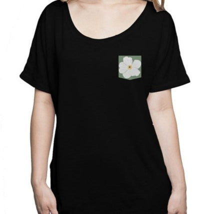 wāhine slouchy shirt - pua kala 