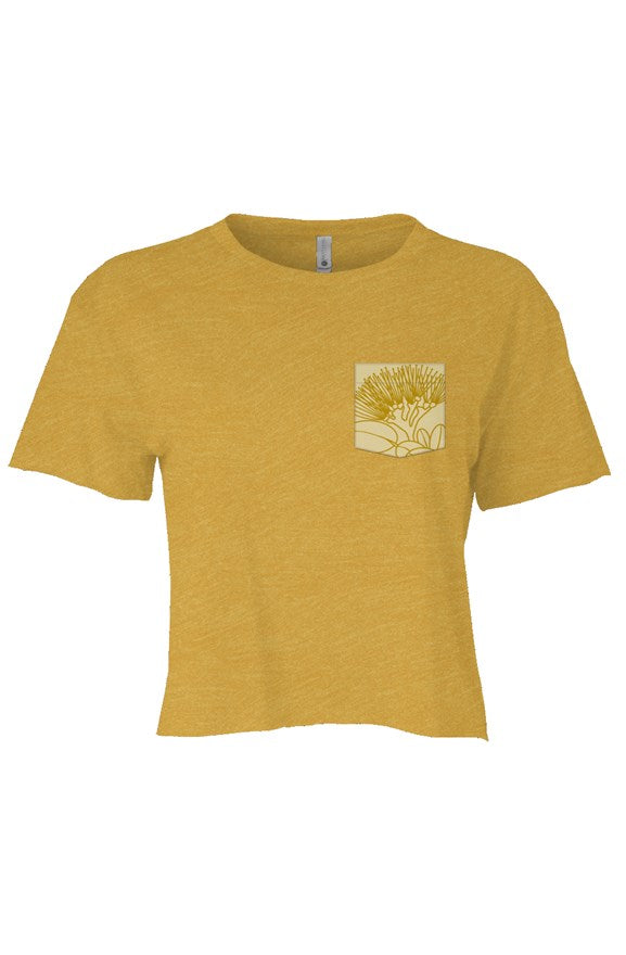 wāhine crop top - lehua