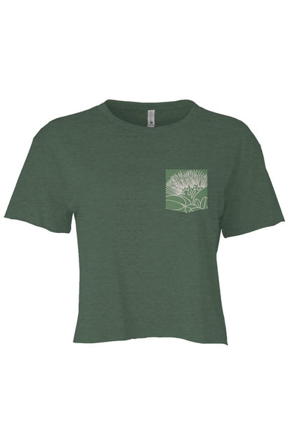 wāhine crop top - lehua