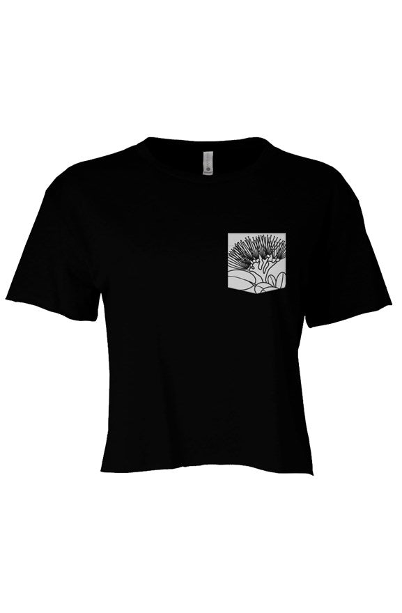 wāhine crop top - lehua